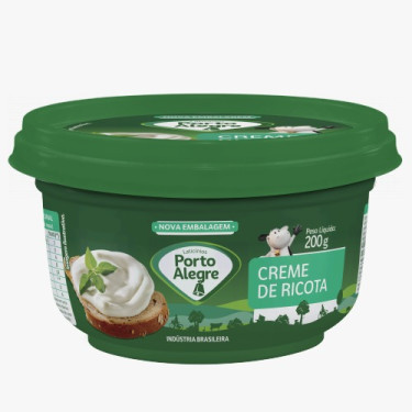 Creme Ricota Porto Alegre 200g Tradicional