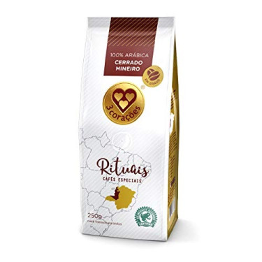 Cafe 3 Corações 250g Rituais Cerrado Mineiro