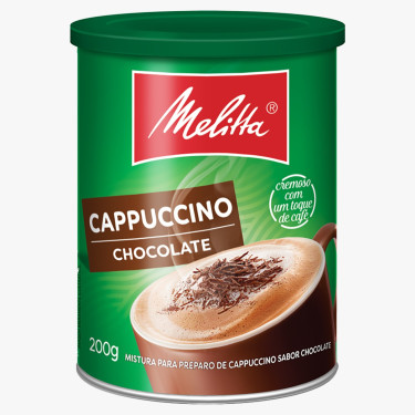 Cafe Cappuccino Melitta 200g Chocolate
