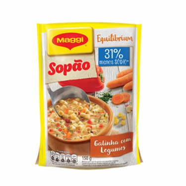 Sopa Maggi 150g Menos Sodio Galinha 