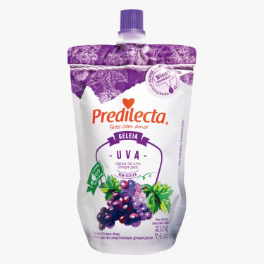 Geleia Predilecta 210g Uva Sh