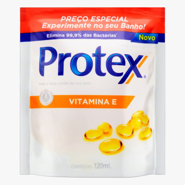 Sabonete Protex Liquido Refil 120ML Vitamina E
