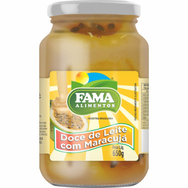 Doce Leite Maracuja Fama 650g Vidro