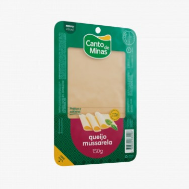Queijo Mussarela Canto De Minas 150g