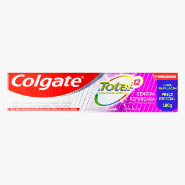 Creme Dental Colgate 180g Total 12 Gengiva Reforçada
