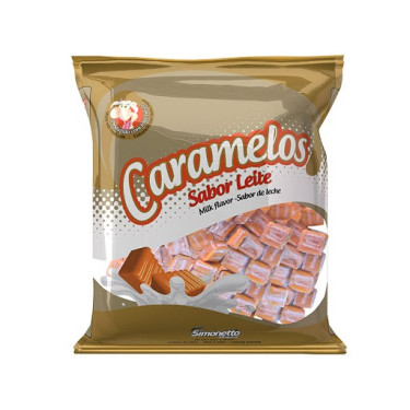 Bala Caramelo Leite Simonetto 600g