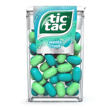 Bala Menta Crush Tic Tac 16g