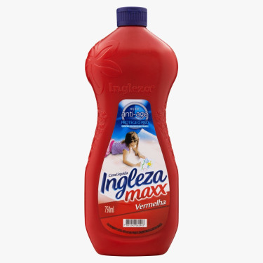 Cera Liquida Ingleza Max 750ML Vermelha