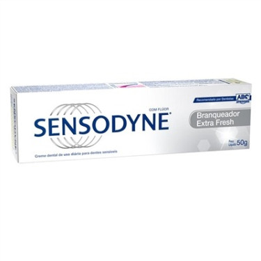 Creme Dental Sensodyne 50g Branquiador Extra Fresh