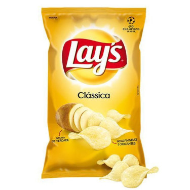 Salgadinho Batata Lays Classica Elma Chips 70g