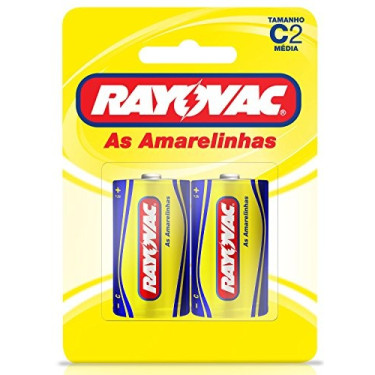 Pilha Rayovac C2  2Unidades