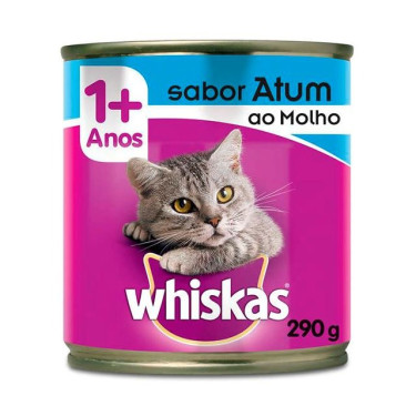 Racao Whiskas 290g Molho Atum