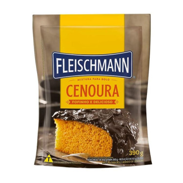 Mistura para Bolo Fleischmann 390g Cenoura Up