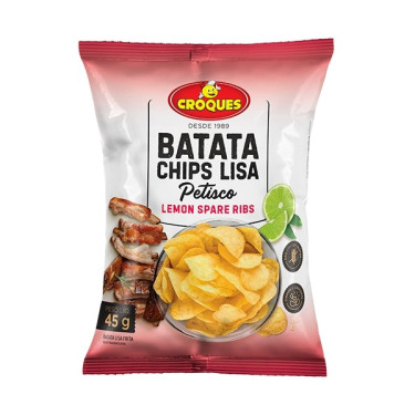 Batata Croques Chips Lemon Spare Ribs 45g