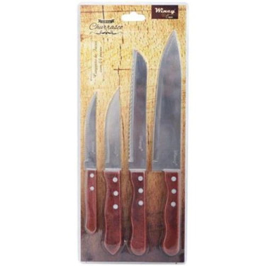 Kit Churrasco Facas Ixb03138 Wincy 4pcs