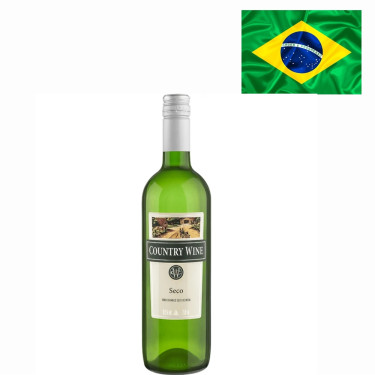 Vinho Country Wine  Branco Seco 750ml