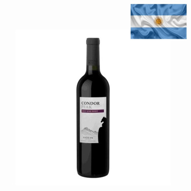 Vinho Red Semi Sweet Condor Peak 750ml