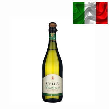 Vinho Lambrusco Cella 750Ml Bianco