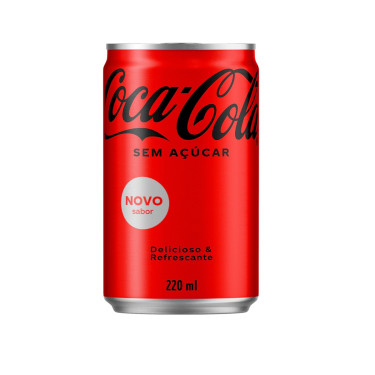 Refrigerante Coca Cola 220ml Sem Açucar