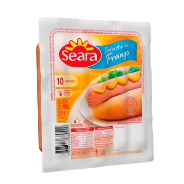 Salsicha de Frango Seara 500G