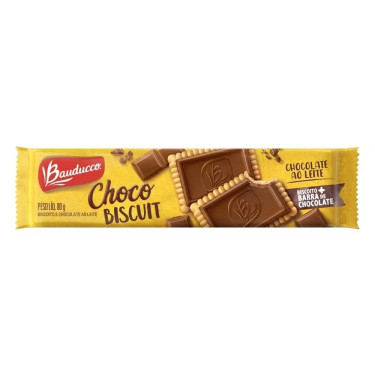 Biscoito Chocobiscuit Leite Bauducco 80g