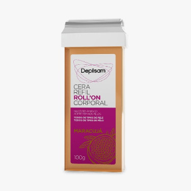 Cera Roll On Maracuja Refil Depilsan 100g