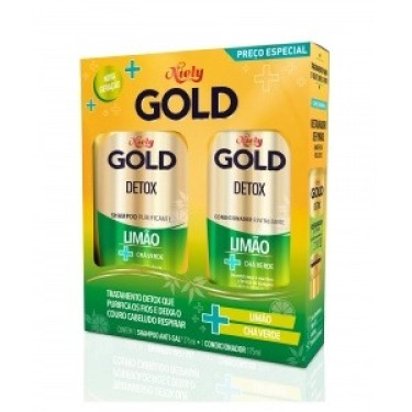 Kit Niely God Shampoo+Condicionador Limão Cha verde