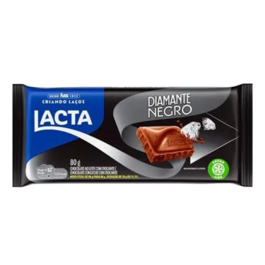 Chocolate Lacta Diamente Negro 80g