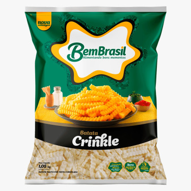 Batata Congelada Chinkle Bem Brasil 1,05KG