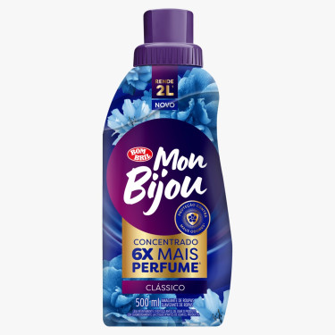 Amaciante Concentrado Classico Mon Bijou 500ML