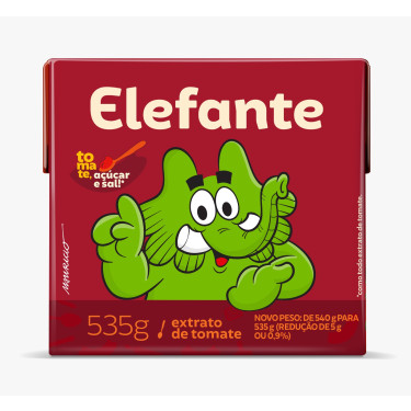 Extrato Tomate Elefante 540g TP