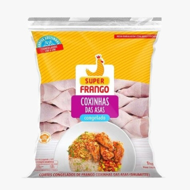 Coxinha Asa Congelado Super Frango 1KG