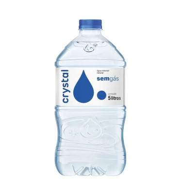 Água Mineral Crystal 5L Sem Gás 