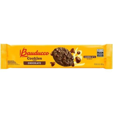 Biscoito Cookies Bauducco Chocolate 100G