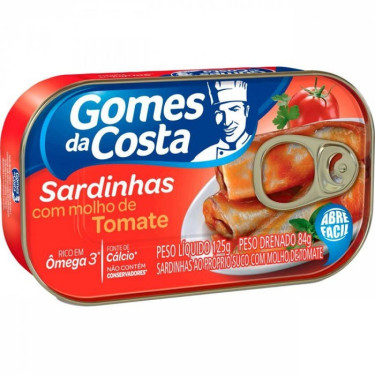 Sardinha Gomes Costa 84G Molho