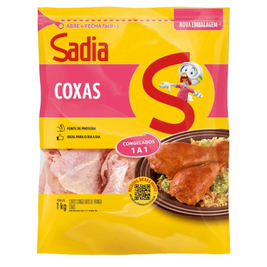 Coxa De Frango Sadia 1kg Zip
