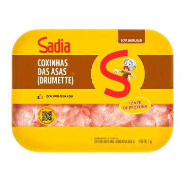 Coxinha Asa Drmb Sadia 1kg