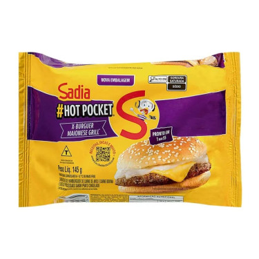 Hot Pocket Sadia 145g Maionese