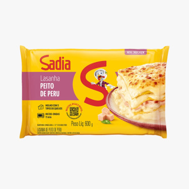 Macarrão de Lasanha Peru Sadia 600G