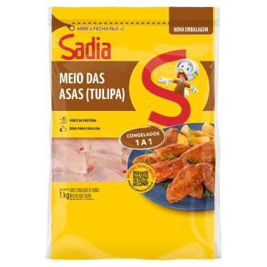 Meio Da Asa Sadia 1Kg Asap