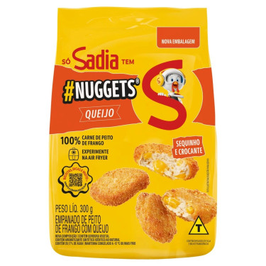 Nuggets de Queijo Sadia 300G
