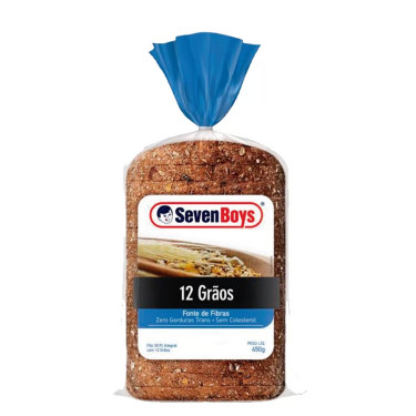 Pão Integral Seven Boys 450g 12 Graos Prem
