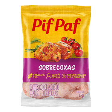 Sobrecoxa de Frango Pif paf 1KG
