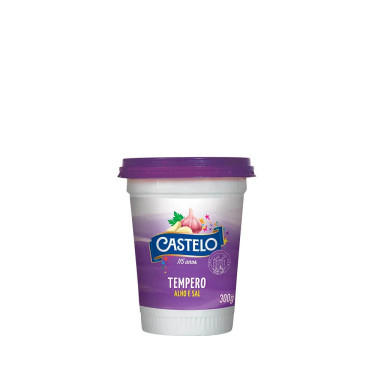 Tempero Alho Sal Castelo 300g