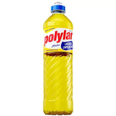 Detergente Liquido Neutro Polylar 500ml