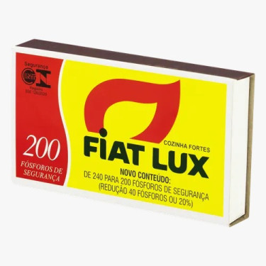 Fosforos Cozinha Fortes Fiat Lux 200un