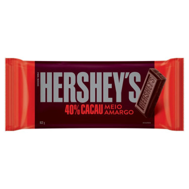 Chocolate Meio Amargo Hersheys 82g