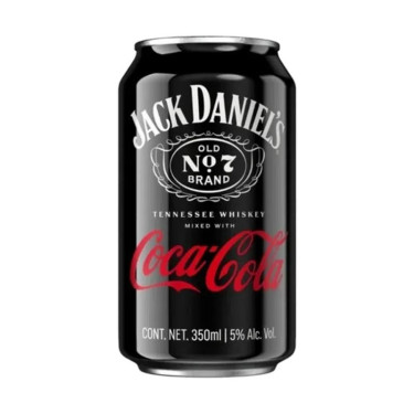 Bebida Whiskey Coca Cola Jack Daniels 350ml