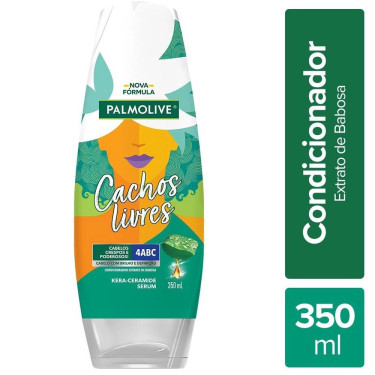 Condicionador Palmolive 350ml Nat.Cach.Control