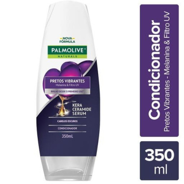 Condicionador Palmolive 350ml Ilum.Pretos